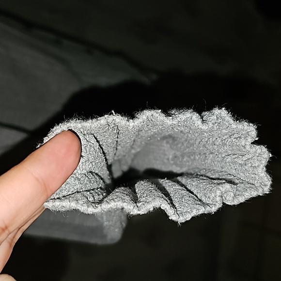 Gray knit button down sweater - Picture 9 of 13